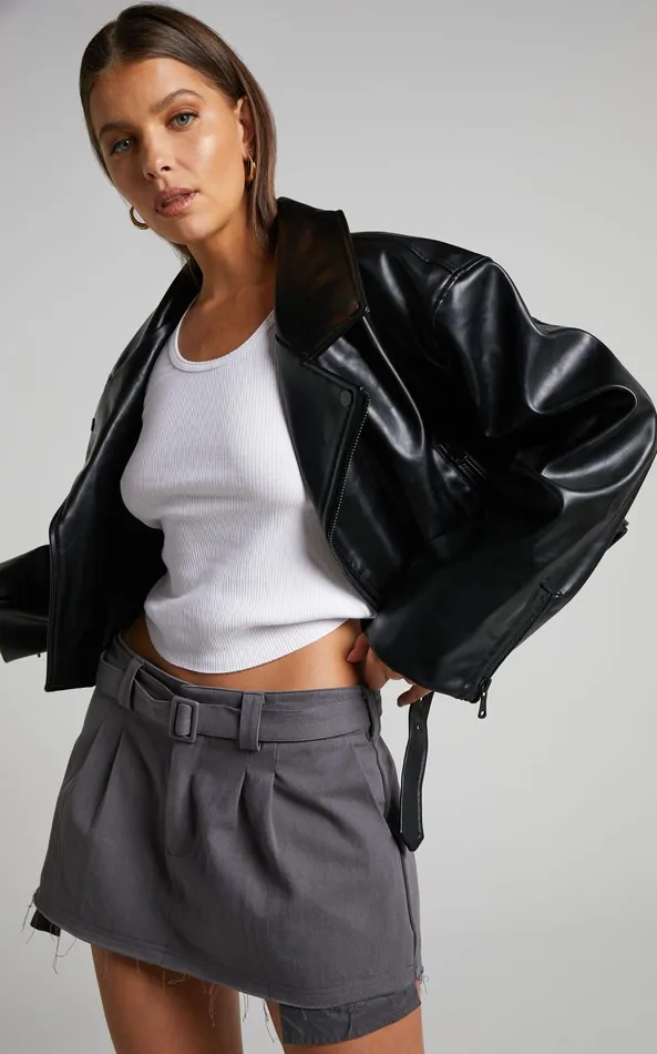 Showpo Lioness 8211 Staten Island Jacket In Black Women Jackets and Coats