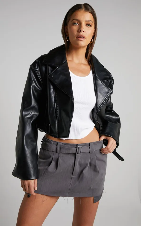 Showpo Lioness 8211 Staten Island Jacket In Black Women Jackets and Coats