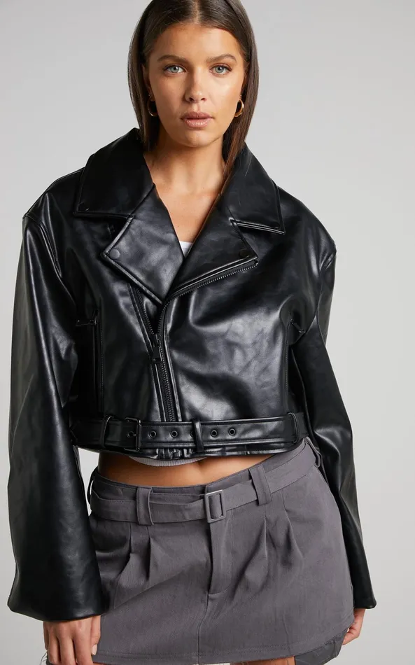 Showpo Lioness 8211 Staten Island Jacket In Black Women Jackets and Coats