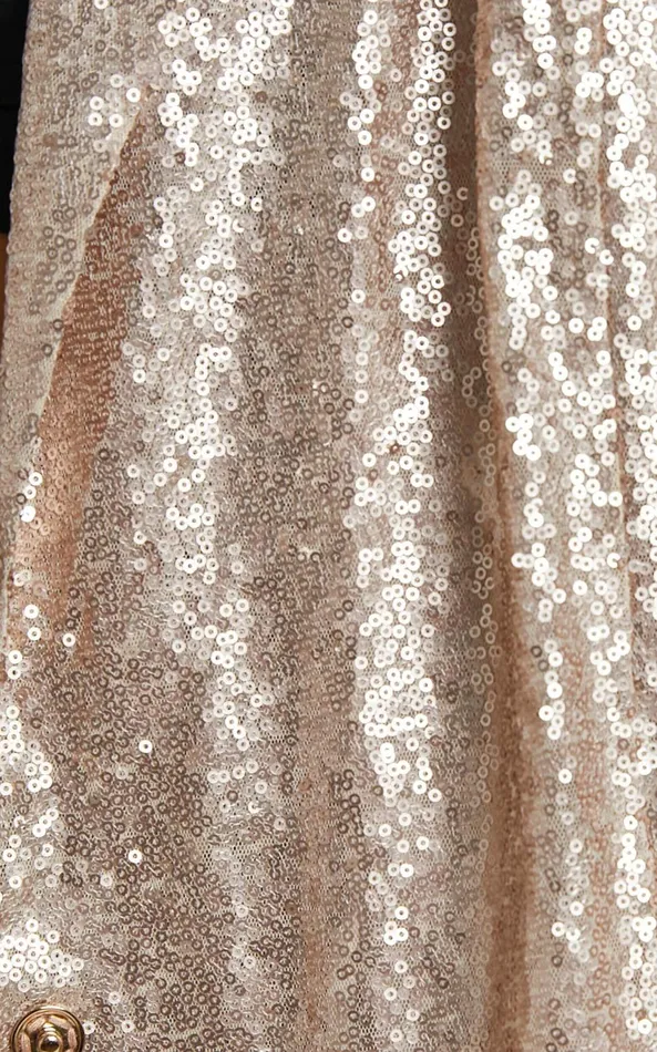 Showpo Looma Sequin Pants 8211 High Waisted Super Wide Leg Pants In Champagne Women Pants