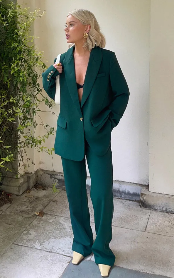 Showpo Lorcan Pants 8211 High Waisted Tailored Pants In Forest Green Women Curve Clothes Showpo Lorcan Pants 8211 High Waisted Tailored Pants In Forest Green Women Curve Clothes
