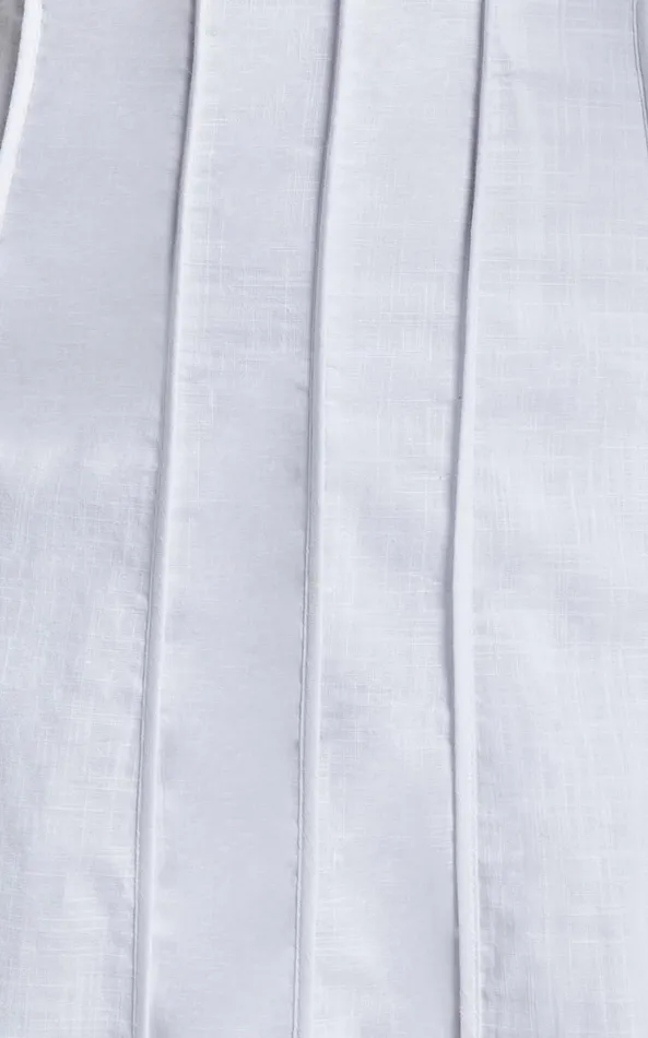 Showpo Maiyhen Midi Dress 8211 Strappy Sweetheart Neck A Line Dress In White Women Dresses