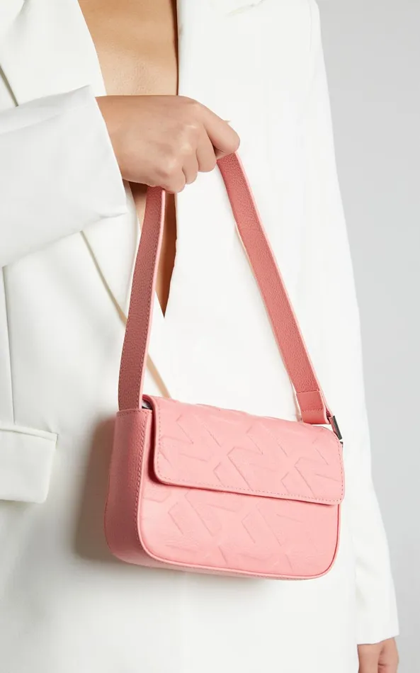 Showpo Nakedvice 8211 The Jones Pink Bag In Pink Silver Women Bags