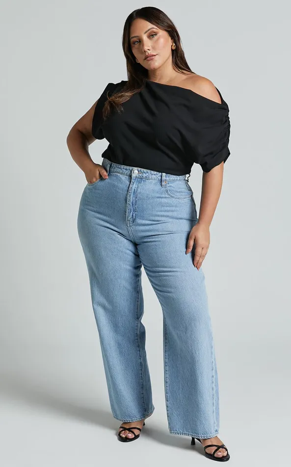 Showpo Nalfie Top 8211 Asymmetrical Top In Black Women Tops