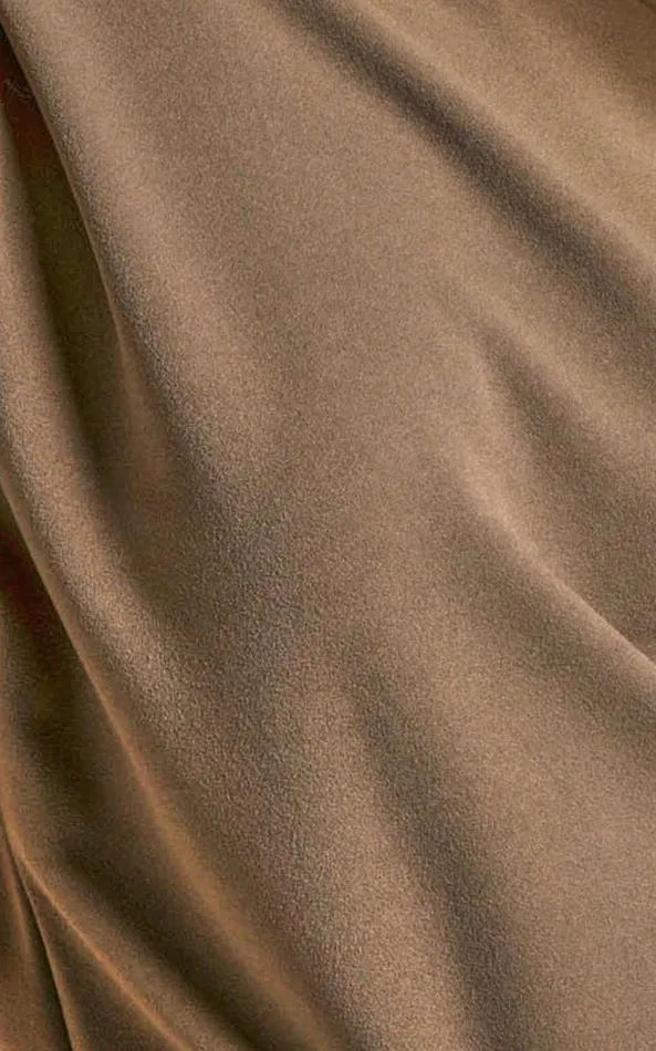 Showpo Nalfie Top 8211 Asymmetrical Top In Mocha Women Curve Clothes