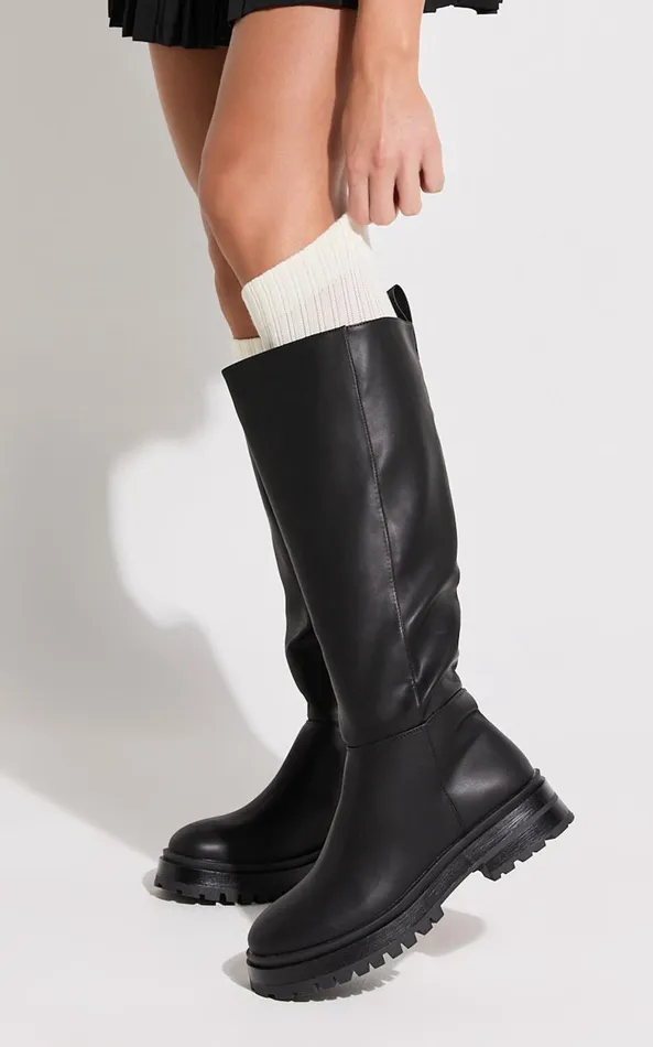 Showpo Nikki Socks 8211 Thick Calf Length Socks In White Women Socks and Tights Showpo Nikki Socks 8211 Thick Calf Length Socks In White Women Socks and Tights