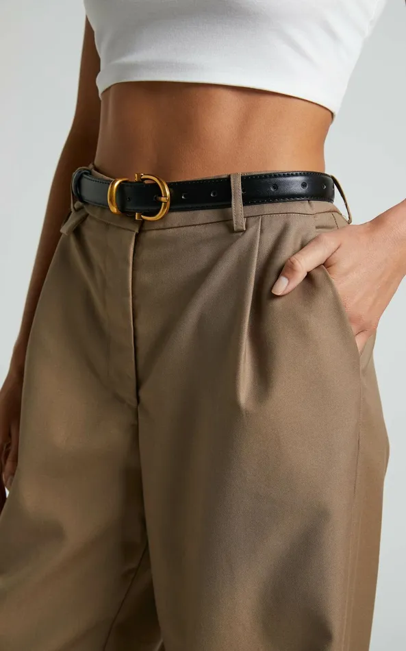 Showpo Ninetta Belt In Black Women Belts Showpo Ninetta Belt In Black Women Belts