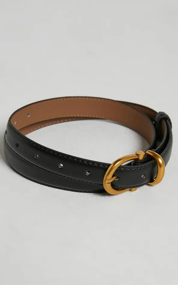 Showpo Ninetta Belt In Black Women Belts Showpo Ninetta Belt In Black Women Belts