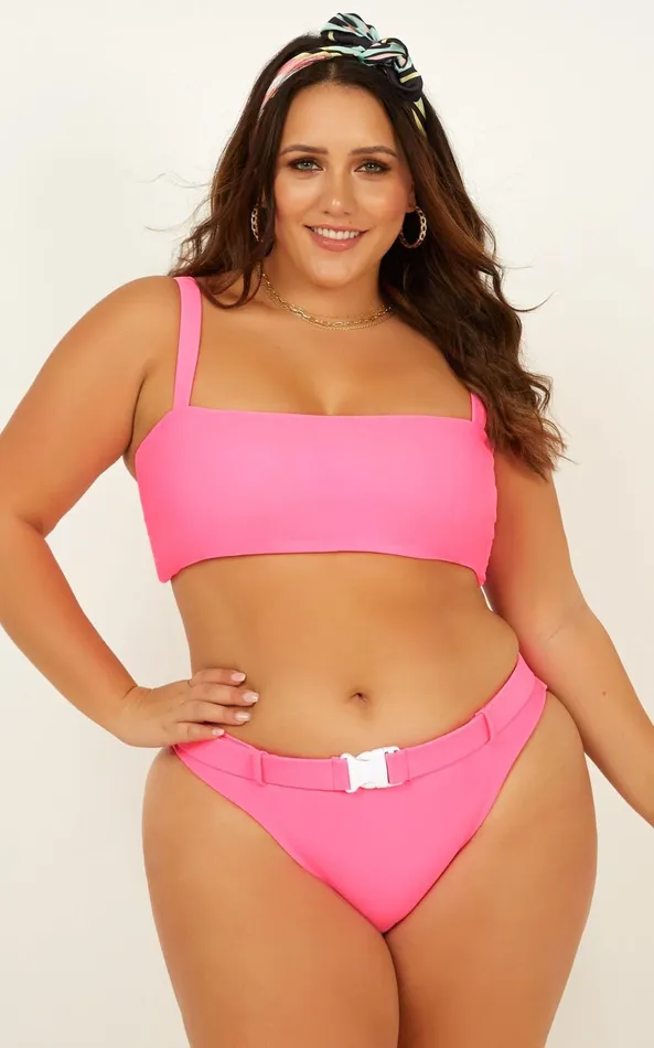 Showpo Nora Bikini Bottom In Candy Women Swimwear