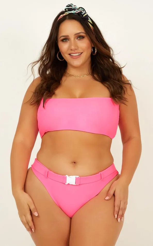 Showpo Nora Bikini Bottom In Candy Women Swimwear
