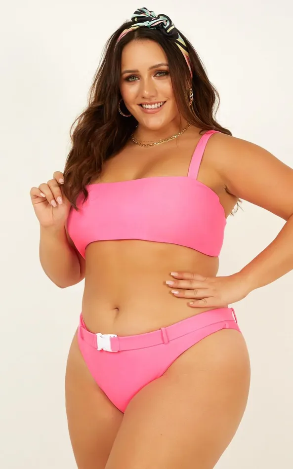 Showpo Nora Bikini Bottom In Candy Women Swimwear