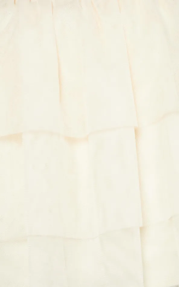 Showpo Ollea Top 8211 Tiered Tie Strap Top In Cream Women Tops