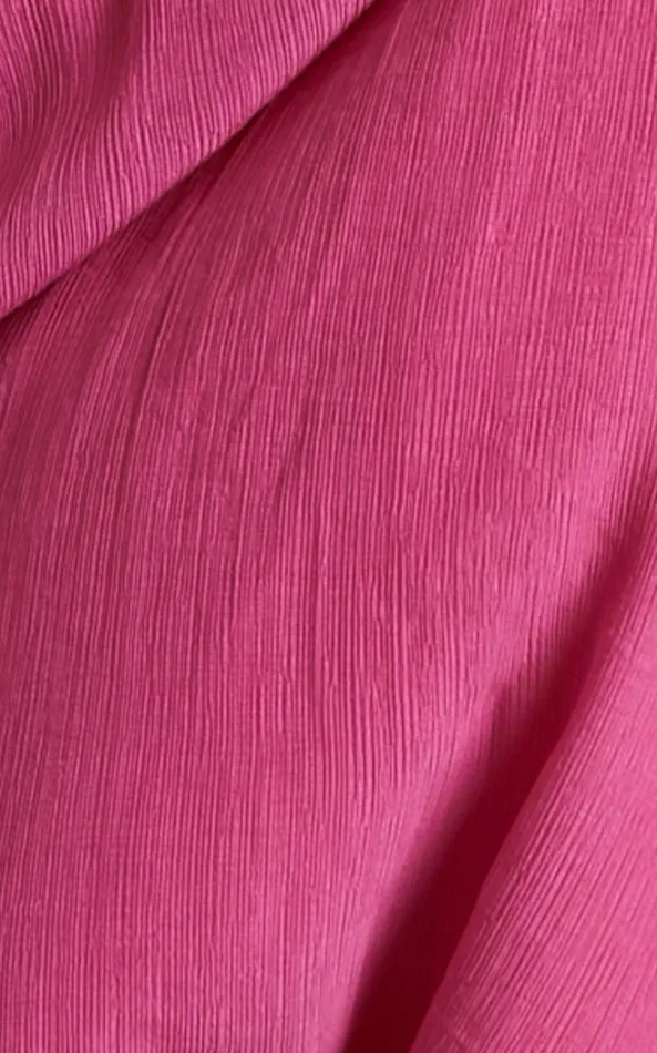 Showpo Paige Maxi Dress 8211 Side Cut Out Balloon Sleeve Dress In Pink Women Curve Clothes