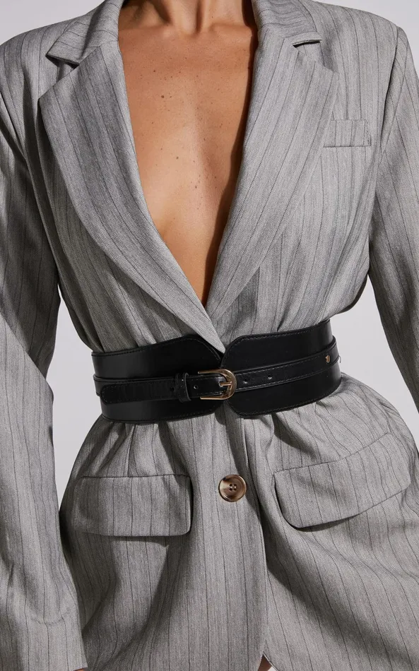 Showpo Prisha Belt In Black Women Belts