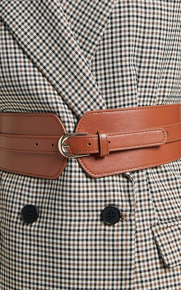 Showpo Prisha Belt In Tan Women Belts