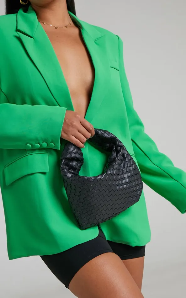 Showpo Reesley Knot Handle Bag In Black Women Bags