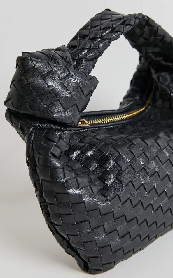 Showpo Reesley Knot Handle Bag In Black Women Bags