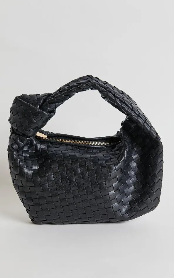 Showpo Reesley Knot Handle Bag In Black Women Bags