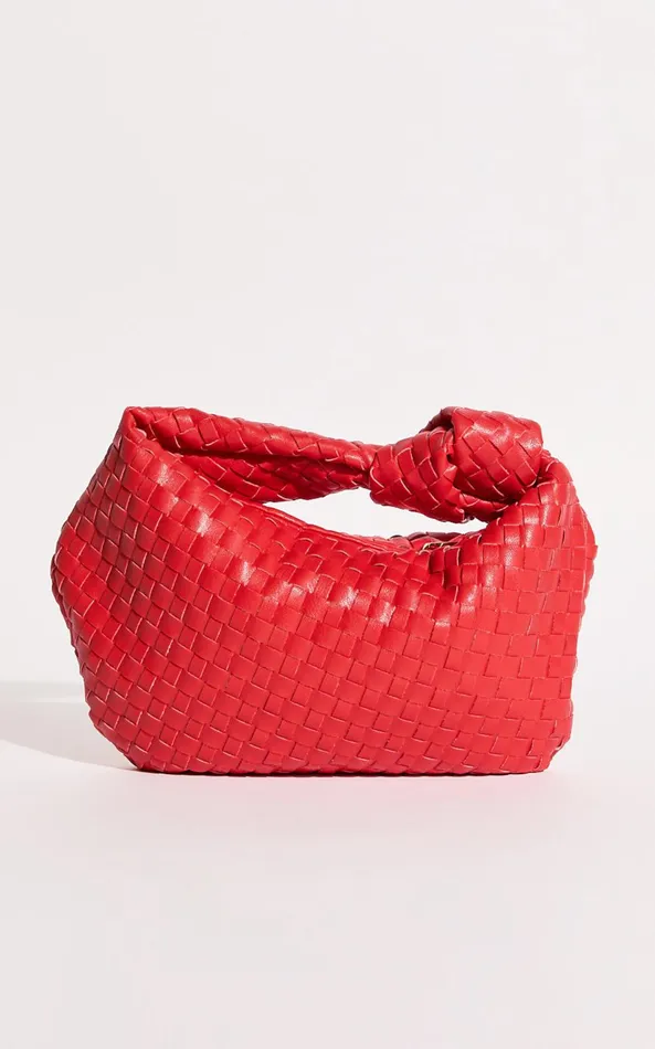 Showpo Reesley Knot Handle Bag In Red Women Bags