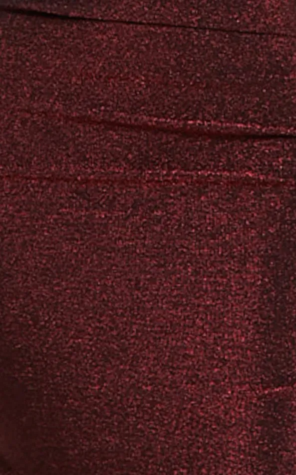 Showpo Roma Midi Dress 8211 Ruched Cowl Neck Dress In Berry Women Dresses