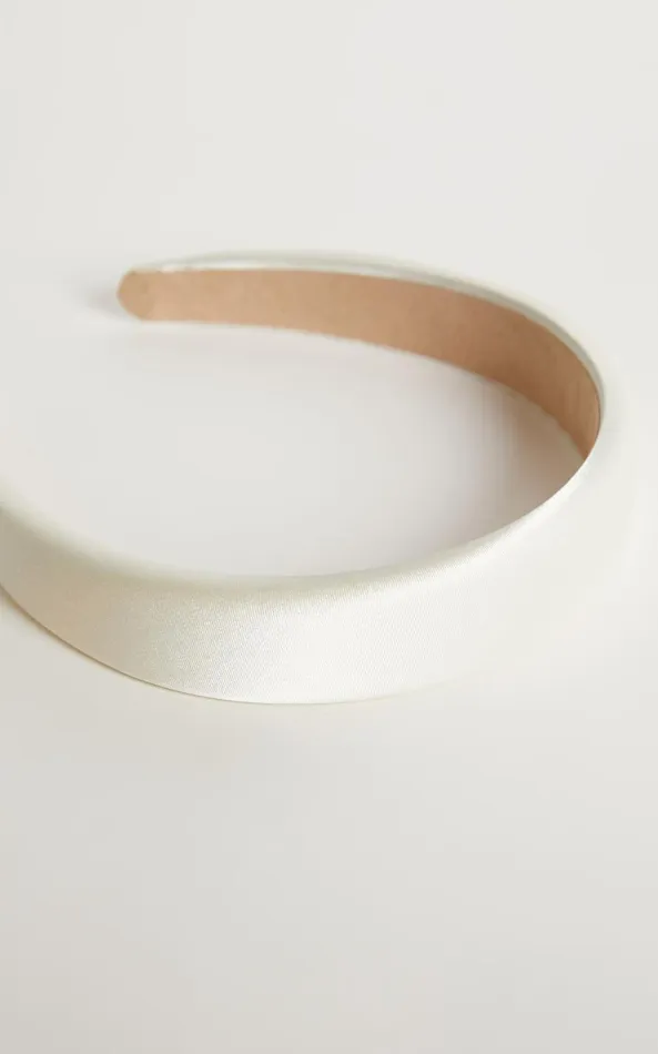 Showpo Ruchelyn Headband In White Women Hair Showpo Ruchelyn Headband In White Women Hair