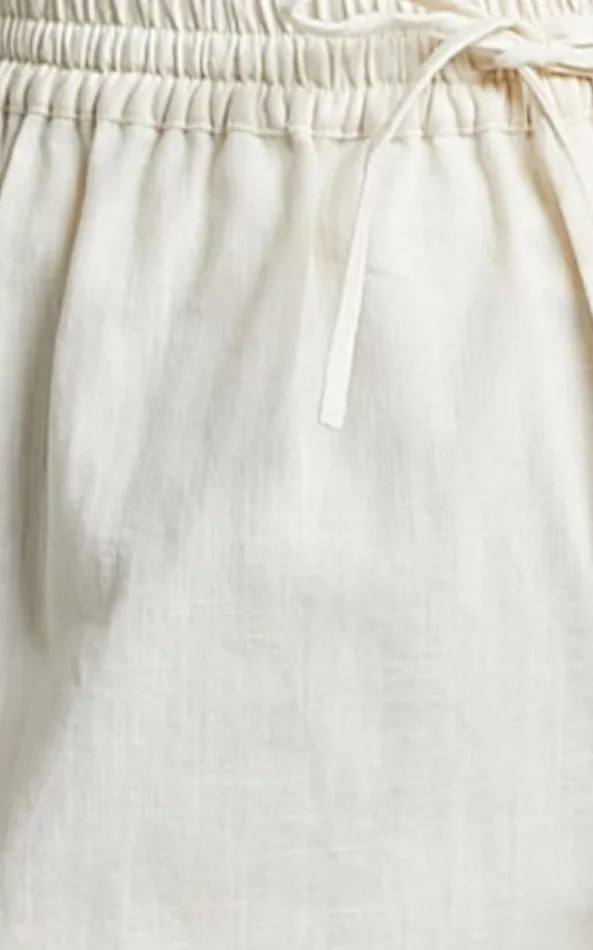 Showpo Rue Stiic 8211 Lucia Short In Pearl White Women Shorts
