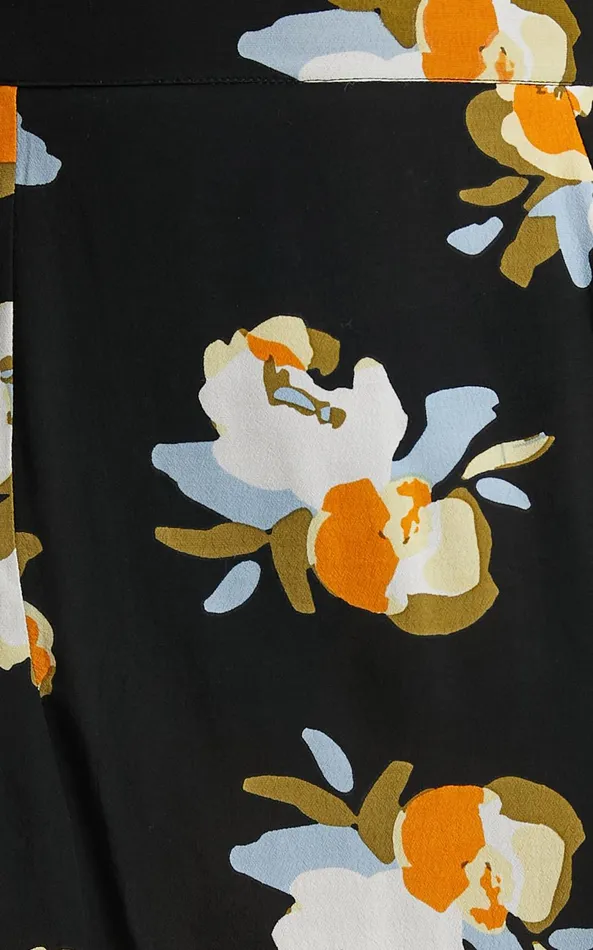 Showpo Rue Stiic 8211 Patti Mini Skirt In Marigold Floral Women Skirts
