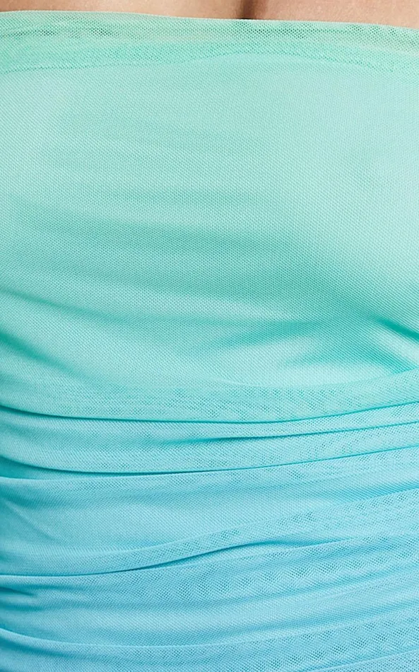 Showpo Runaway The Label 8211 Kendall Midi Dress In AQUA OMBRE Women Dresses
