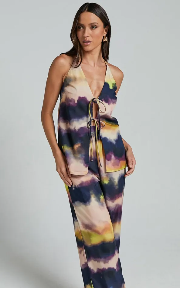 Showpo Runaway The Label 8211 Oasis Top In Storm Women Tops