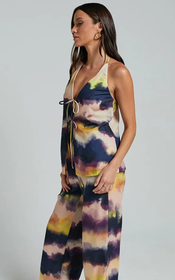 Showpo Runaway The Label 8211 Oasis Top In Storm Women Tops