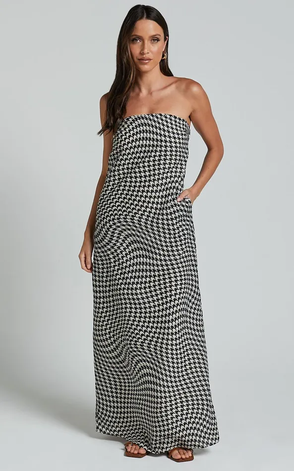 Showpo Runaway The Label 8211 Rina Maxi Dress In Bonn Print Women Dresses