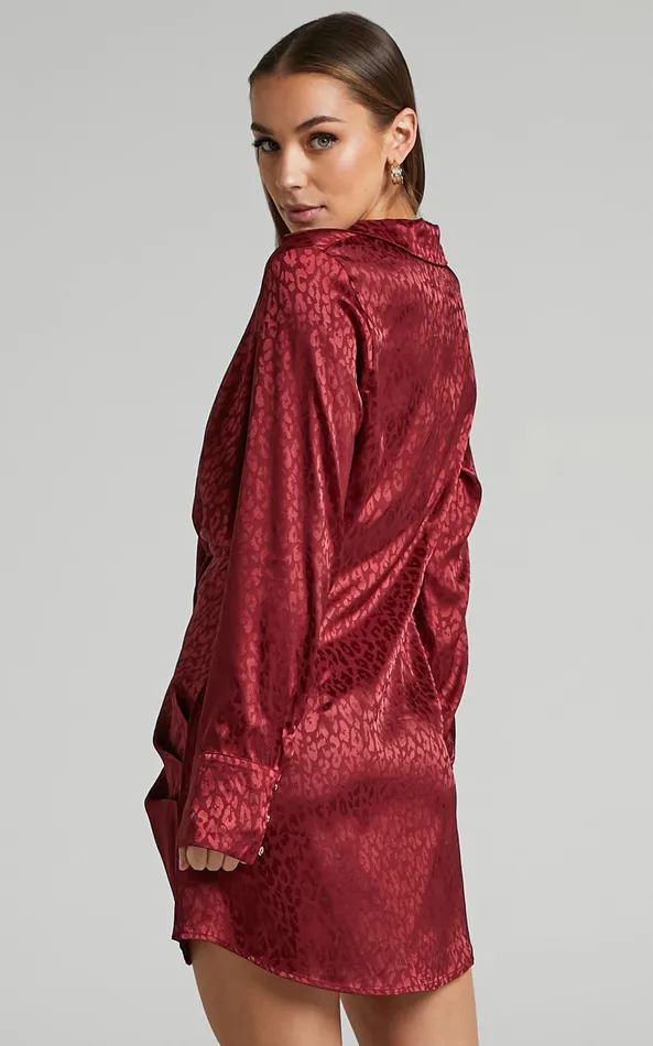 Showpo Runaway The Label 8211 Ruby Rose Dress In Cherry Women Dresses