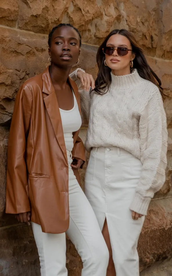 Showpo Samanfa Jacket 8211 Faux Leather Jacket In Tan Women Jackets and Coats Showpo Samanfa Jacket 8211 Faux Leather Jacket In Tan Women Jackets and Coats
