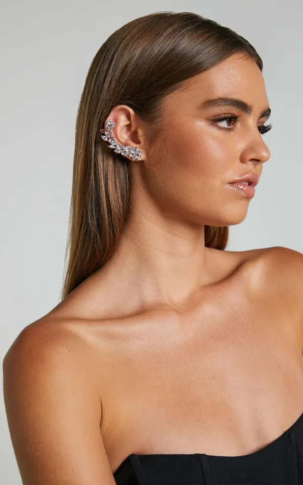 Showpo Saralene Earrings Cuff In Gold Women Earrings