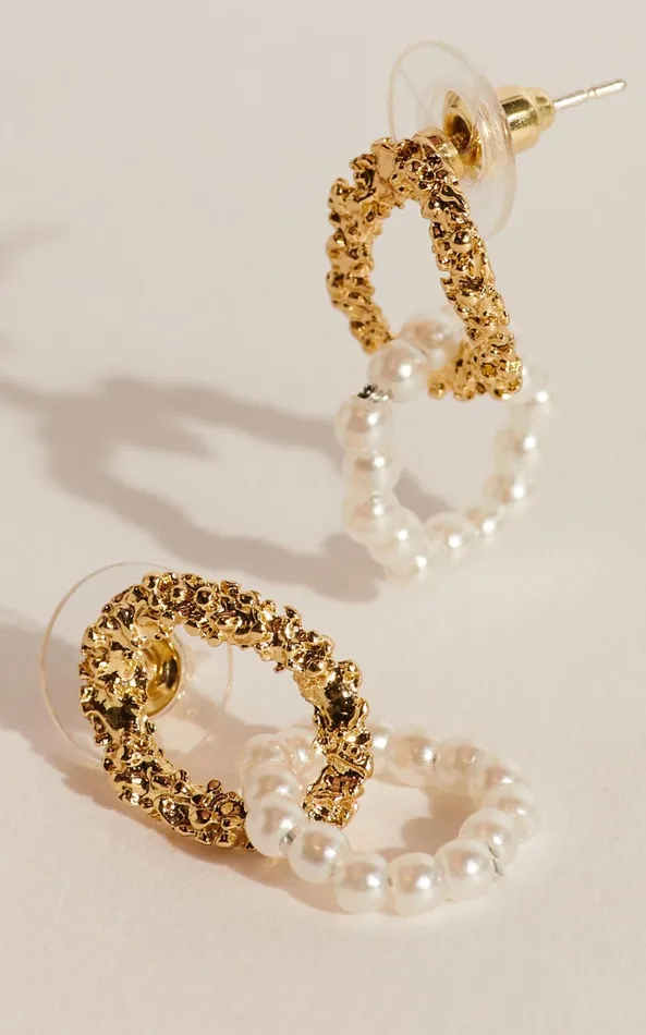 Showpo Sharmine Earrings In Gold Women Earrings