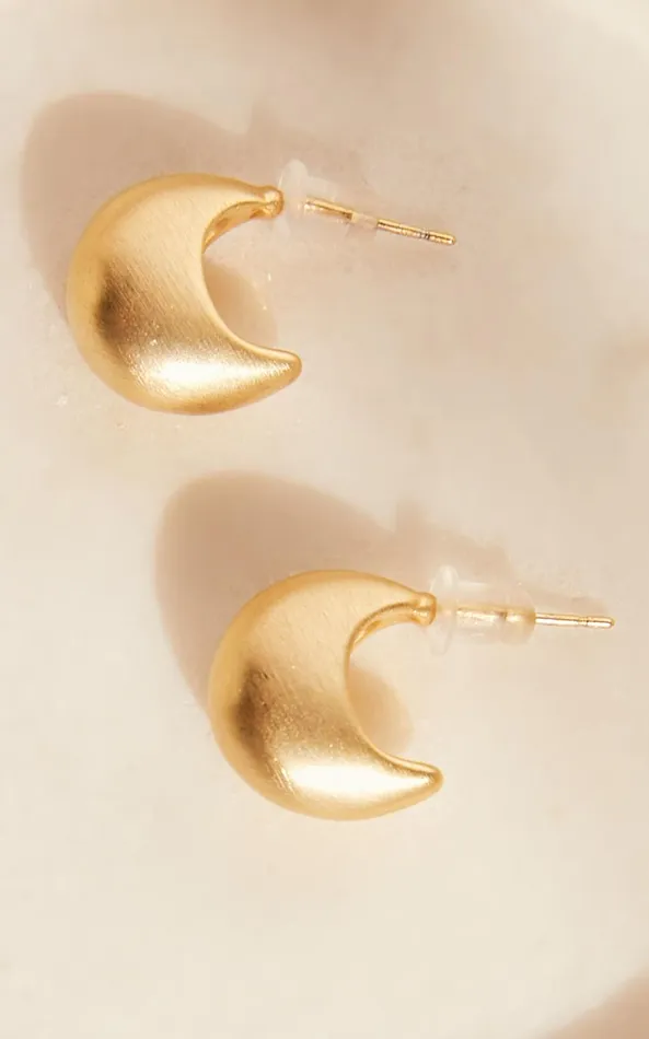Showpo Snooky Stud Earrings In Gold Women Earrings