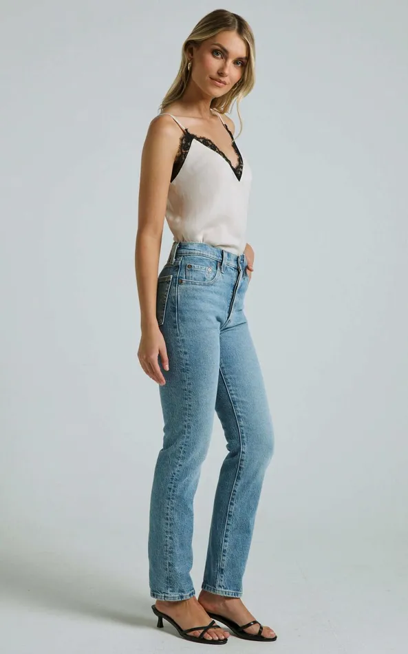 Showpo Tatito Top 8211 Lace Detail Cami Top In Cream Women Tops