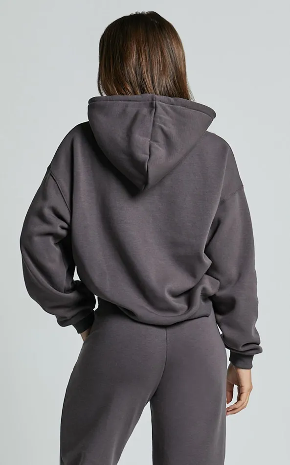 Showpo The Hunger Project X Showpo 8211 THP Hoodie In Grey Women Curve Clothes