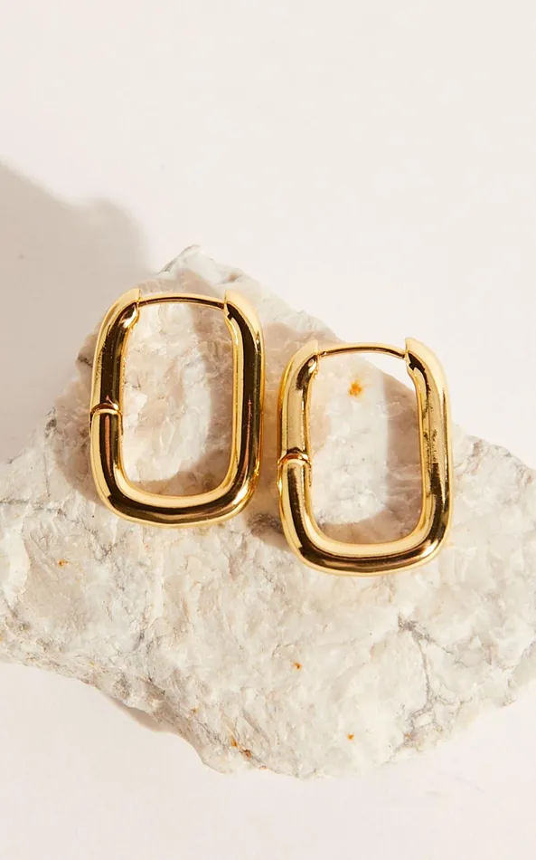 Showpo Toni Earrings In Gold Women Gold Plated Jewelry