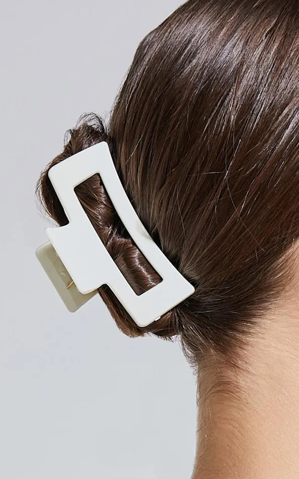 Showpo Torres Hair Clip In Cream Women Hair