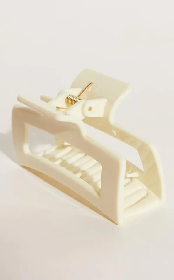 Showpo Torres Hair Clip In Cream Women Hair