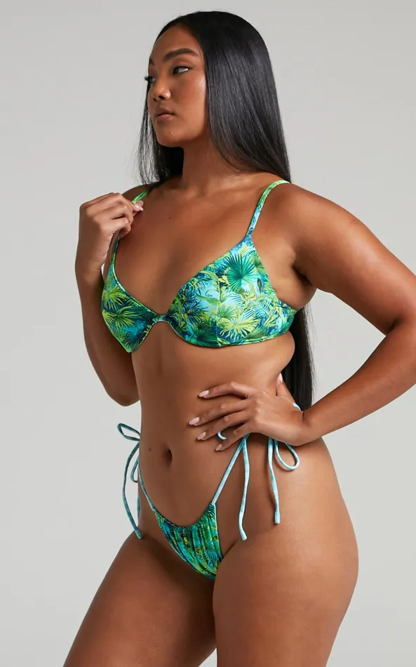 Showpo Vdm The Label 8211 Heidi Bikini Top In Tropical Women Swimwear