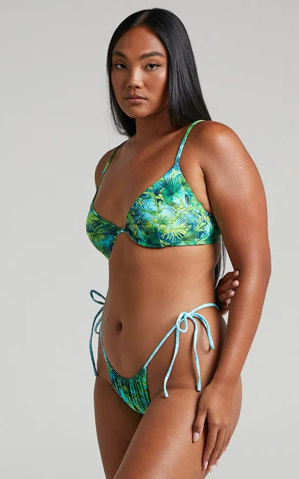 Showpo Vdm The Label 8211 Heidi Bikini Top In Tropical Women Swimwear