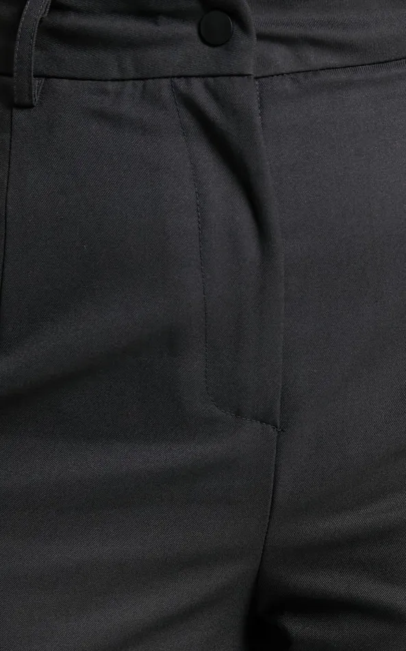 Showpo Xyriel 8211 High Waisted Utility Style Cargo Pants In Black Women Pants