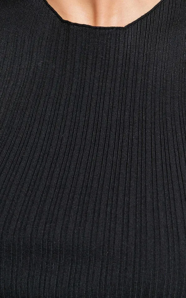 Showpo Yelena Top 8211 Cotton Ribbed Sleeveless Tank In Black Women Tops