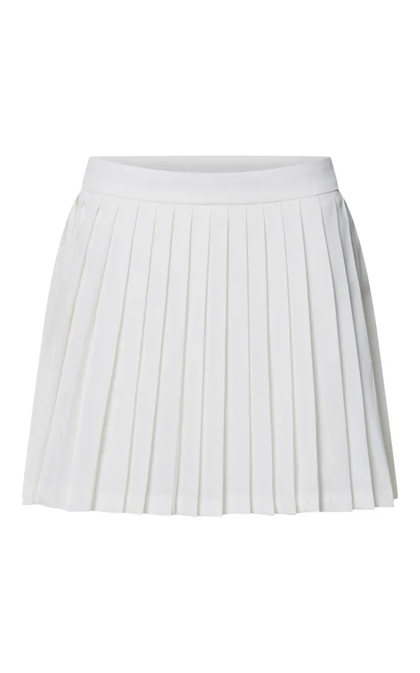 Showpo Zoey Skirt 8211 Mini Pleated Skirt In White Women Skirts