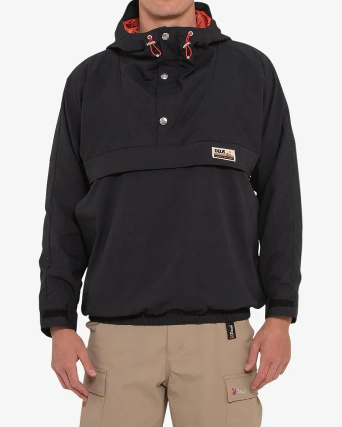 Sierra Anorak 8211 Black Men Deus Ex Machina Jackets