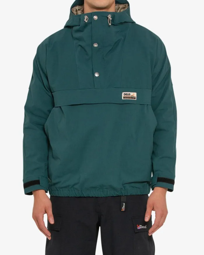 Sierra Anorak 8211 Trek Green Men Deus Ex Machina Jackets