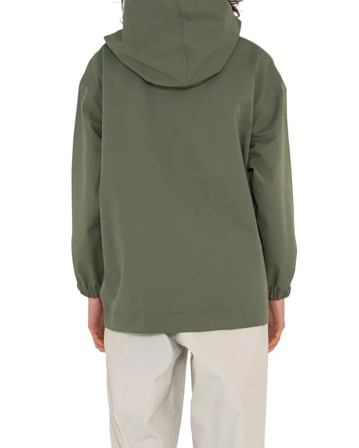 Smock Jacket Relaxed Fit 8211 Clover Women Deus Ex Machina Outerwear Smock Jacket Relaxed Fit 8211 Clover Women Deus Ex Machina Outerwear