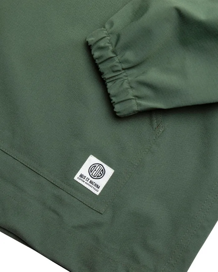 Smock Jacket Relaxed Fit 8211 Clover Women Deus Ex Machina Outerwear Smock Jacket Relaxed Fit 8211 Clover Women Deus Ex Machina Outerwear